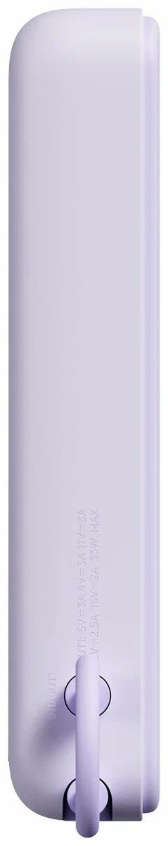 Портативный аккумулятор Xiaomi Magnetic Power Bank 10000mAh with Built-in Stand фиолетовый BHR08PAGL