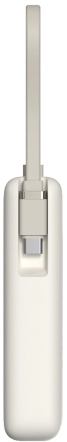 Портативный аккумулятор Xiaomi 67W Power Bank 10000mAh (встроенный кабель) бежевый BHR08O0GL