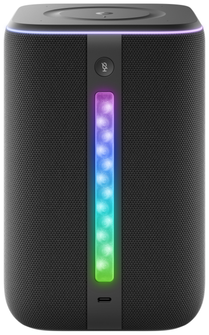 Умная колонка Яндекс Станция 3 с Zigbee черный YNDX-00060BLK